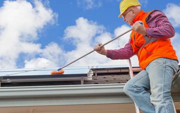 Saddlescombe soft wash roof cleaning